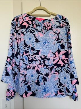 EUC Lilly Pulitzer Langston blouse